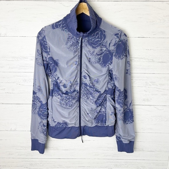 Lululemon Raja Reversible Jacket Night Market Floral - Picture 1 of 14